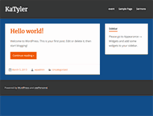 Tablet Screenshot of katyler.com